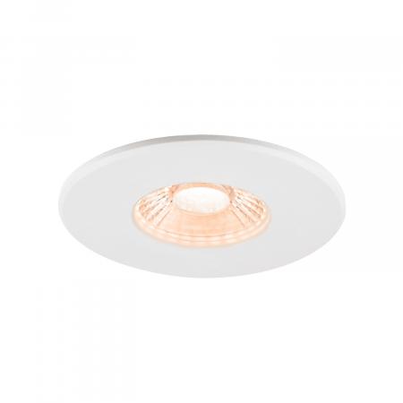 SLV 1007272 Set bestehend aus 12x 1007095 UNIVERSAL DOWNLIGHT PHASE IP65 38° und 1007097 UNIVERSAL DOWNLIGHT cover IP65 weiß rund