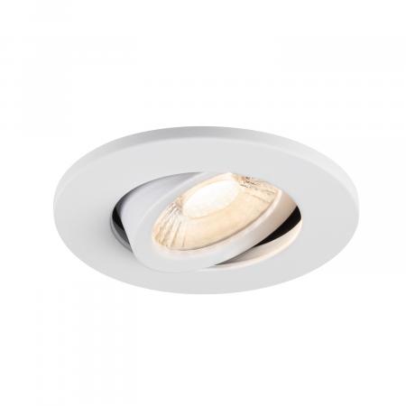 SLV 1007274 Set bestehend aus 12x 1007090 UNIVERSAL DOWNLIGHT MOVE PHASE IP20 38° und 1007092 UNIVERSAL DOWNLIGHT cover IP20 weiß rund