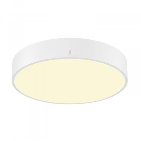 SLV 1007295 MEDO® PRO 40 Wand- und Deckenaufbauleuchte rund 3000/4000K 19W DALI Touch 110° weiß