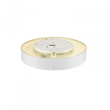 SLV 1007295 MEDO® PRO 40 Wand- und Deckenaufbauleuchte rund 3000/4000K 19W DALI Touch 110° weiß