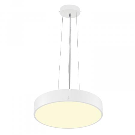 SLV 1007295 MEDO® PRO 40 Wand- und Deckenaufbauleuchte rund 3000/4000K 19W DALI Touch 110° weiß