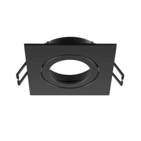 SLV 1007329 NEW TRIA® 68 Deckeneinbauring L: 8.2 B: 8.2 H: 2.6 cm IP 20 schwarz