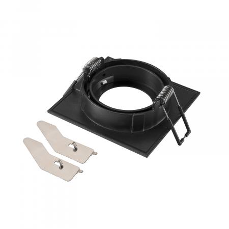 SLV 1007329 NEW TRIA® 68 Deckeneinbauring L: 8.2 B: 8.2 H: 2.6 cm IP 20 schwarz