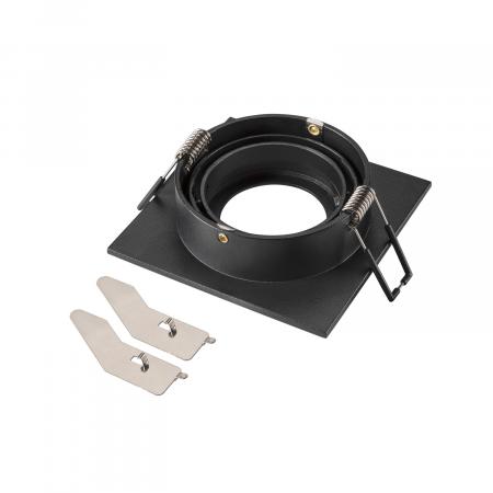 SLV 1007340 NEW TRIA® 75 Deckeneinbauring L: 9 B: 9 H: 2.6 cm IP 20 schwarz