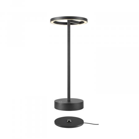 SLV 1007359 VINOLINA ONE Tischleuchte Akku IP54 2700K TOUCH schwarz
