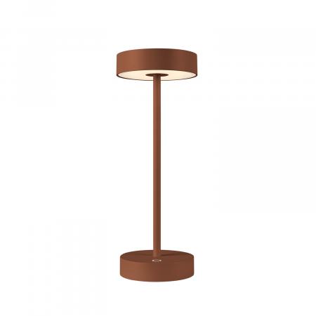 SLV 1007361 VINOLINA Tischleuchte Akku IP54 2700/3000K TOUCH rost