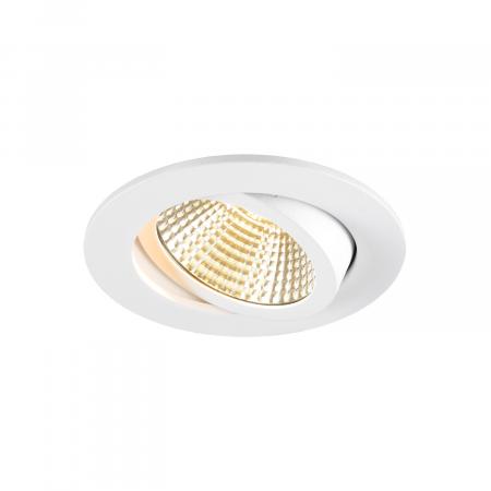 SLV 1007443 NEW TRIA® 95 Deckeneinbauring D: 11 H: 2.6 cm IP 20 weiß