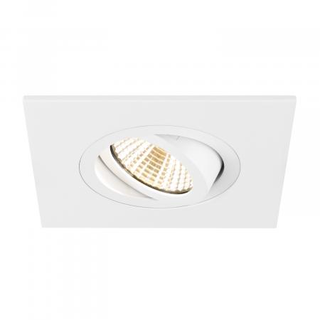 SLV 1007634 NEW TRIA® 75 XL Deckeneinbauring L: 11 B: 11 H: 2.6 cm weiß