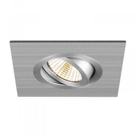 SLV 1007636 NEW TRIA® 75 XL Deckeneinbauring L: 11 B: 11 H: 2.6 cm aluminium