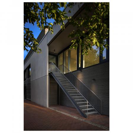 SLV 1007653 S-TUBE Wandaufbauleuchte rund 1x max. 10W GU10 schwarz