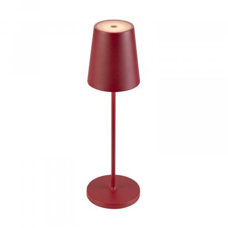 SLV 1007694 VINOLINA TWO Tischleuchte Akku IP65 2200/2700/3000K TOUCH rot