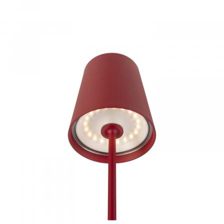 SLV 1007694 VINOLINA TWO Tischleuchte Akku IP65 2200/2700/3000K TOUCH rot