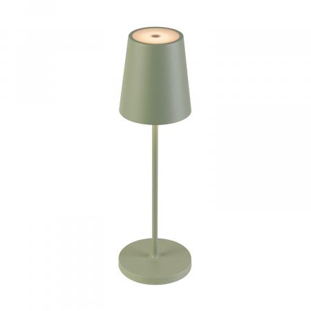 SLV 1007696 VINOLINA TWO Tischleuchte Akku IP65 2200/2700/3000K TOUCH grün