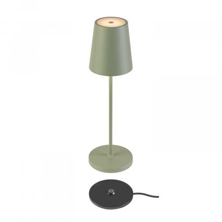 SLV 1007696 VINOLINA TWO Tischleuchte Akku IP65 2200/2700/3000K TOUCH grün