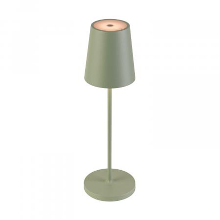 SLV 1007696 VINOLINA TWO Tischleuchte Akku IP65 2200/2700/3000K TOUCH grün