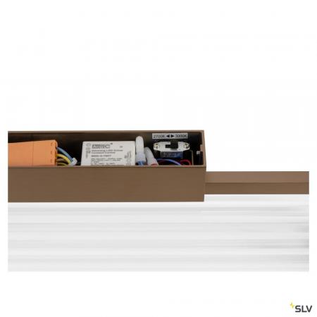 SLV 1008037 QUIMERA, Wandaufbauleuchte, 2700/3000 K, PHASE, dunkel kupfer