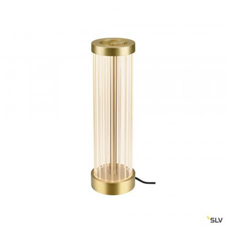 SLV 1008039 QUIMERA, Tischleuchte, 2700/3000 K, gebürstet messing