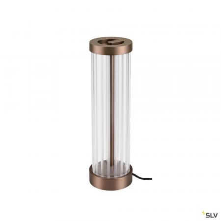 SLV 1008040 QUIMERA, Tischleuchte, 2700/3000 K, dunkel kupfer