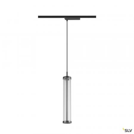 SLV 1008041 QUIMERA, 1~ Pendelleuchte, Pendellänge 150 cm, 2700 K, PHASE, dunkel bronze