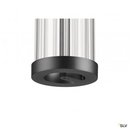 SLV 1008041 QUIMERA, 1~ Pendelleuchte, Pendellänge 150 cm, 2700 K, PHASE, dunkel bronze