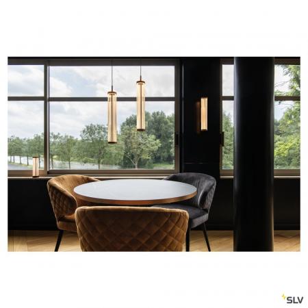 SLV 1008039 QUIMERA, Tischleuchte, 2700/3000 K, gebürstet messing