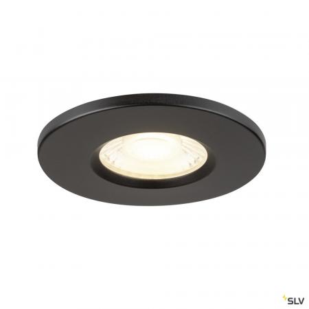 SLV 1008067 UNIVERSAL DOWNLIGHT Abdeckung, für Downlight, IP65, rund, schwarz