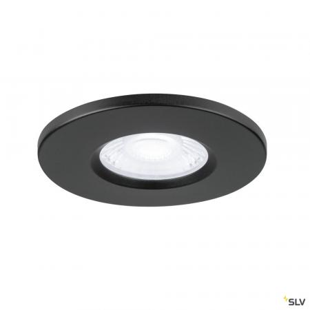 SLV 1008067 UNIVERSAL DOWNLIGHT Abdeckung, für Downlight, IP65, rund, schwarz