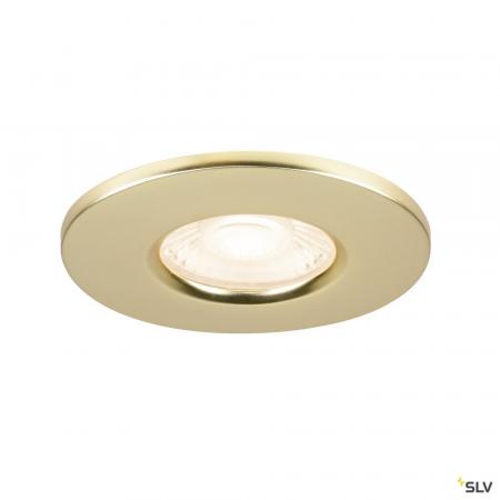 SLV 1008070 UNIVERSAL DOWNLIGHT Abdeckung, für Downlight, IP65, rund, gold matt