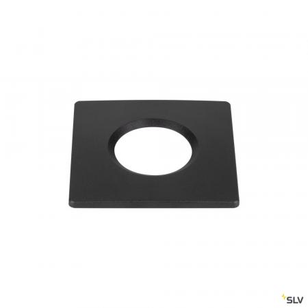 SLV 1008096 UNIVERSAL DOWNLIGHT Abdeckung, für Downlight, IP65, eckig, schwarz