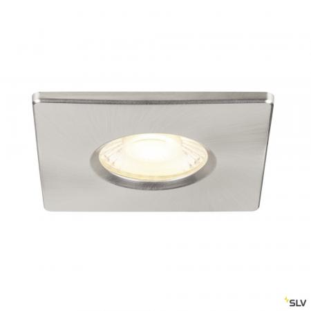 SLV 1008097 UNIVERSAL DOWNLIGHT Abdeckung, für Downlight, IP65, eckig, aluminium