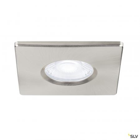 SLV 1008097 UNIVERSAL DOWNLIGHT Abdeckung, für Downlight, IP65, eckig, aluminium