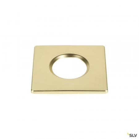 SLV 1008098 UNIVERSAL DOWNLIGHT Abdeckung, für Downlight, IP65, eckig, gold matt