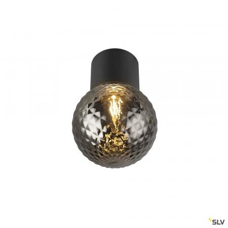 SLV 1008099 VARYT, Deckenaufbauleuchte, rund, 1x max. 6 W, E14, schwarz