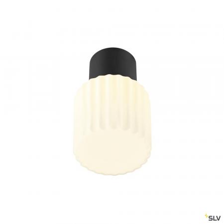 SLV 1008099 VARYT, Deckenaufbauleuchte, rund, 1x max. 6 W, E14, schwarz