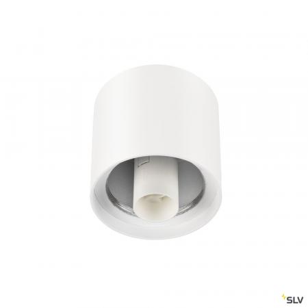SLV 1008100 VARYT, Deckenaufbauleuchte, rund, 1x max. 6 W, E14, weiß