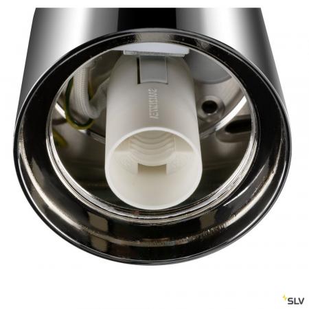 SLV 1008101 VARYT, Deckenaufbauleuchte, rund, 1x max. 6 W, E14, chrom