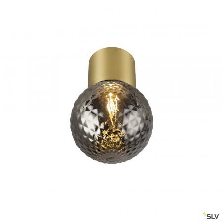 SLV 1008102 VARYT, Deckenaufbauleuchte, rund, 1x max. 6 W, E14, messing