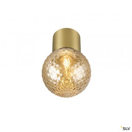 SLV 1008102 VARYT, Deckenaufbauleuchte, rund, 1x max. 6 W, E14, messing