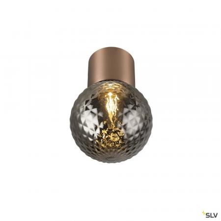 SLV 1008103 VARYT, Deckenaufbauleuchte, rund, 1x max. 6 W, E14, kupfer
