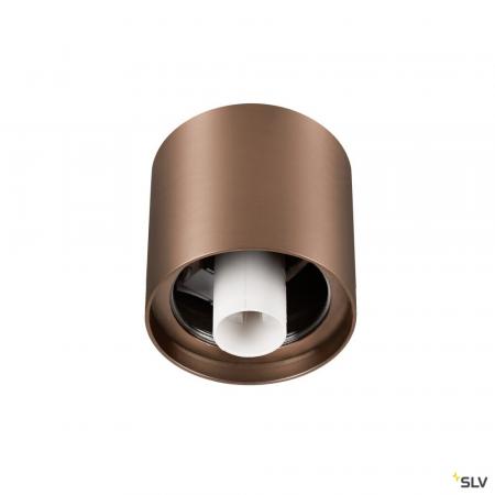 SLV 1008103 VARYT, Deckenaufbauleuchte, rund, 1x max. 6 W, E14, kupfer