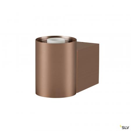 SLV 1008108 VARYT, Wandaufbauleuchte, rund, 1x max. 6 W, E14, kupfer