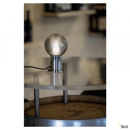 SLV 1008109 VARYT, Tischleuchte, rund, 1x max. 6 W, E14, schwarz