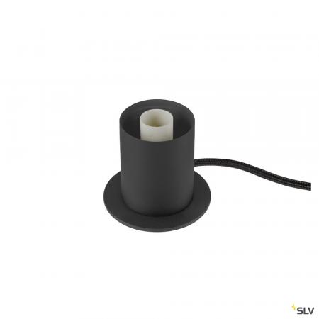 SLV 1008109 VARYT, Tischleuchte, rund, 1x max. 6 W, E14, schwarz