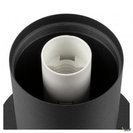 SLV 1008109 VARYT, Tischleuchte, rund, 1x max. 6 W, E14, schwarz