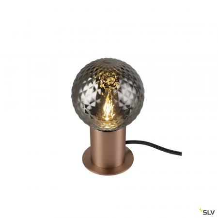 SLV 1008113 VARYT, Tischleuchte, rund, 1x max. 6 W, E14, kupfer