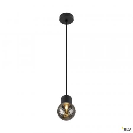 SLV 1008114 VARYT, Pendelleuchte, E14, Pendellänge 150 cm, 1x max. 6 W, schwarz