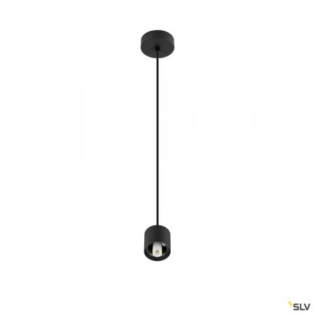 SLV 1008114 VARYT, Pendelleuchte, E14, Pendellänge 150 cm, 1x max. 6 W, schwarz
