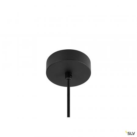 SLV 1008114 VARYT, Pendelleuchte, E14, Pendellänge 150 cm, 1x max. 6 W, schwarz