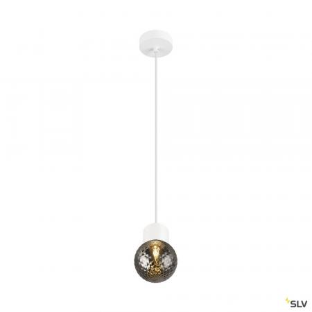 SLV 1008115 VARYT, Pendelleuchte, E14, Pendellänge 150 cm, 1x max. 6 W, weiß