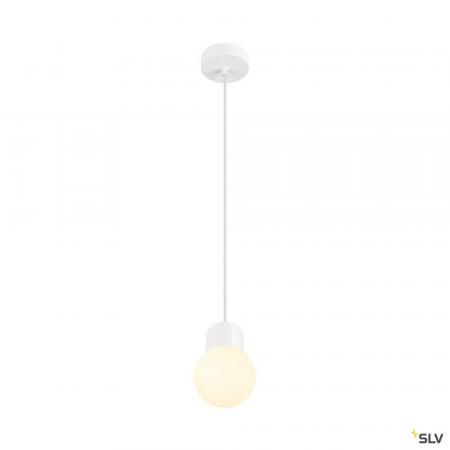 SLV 1008115 VARYT, Pendelleuchte, E14, Pendellänge 150 cm, 1x max. 6 W, weiß